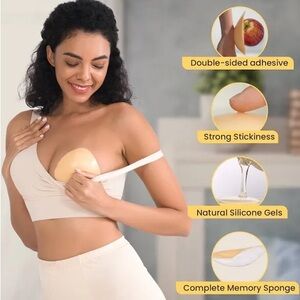 Nsolex double sided sticky bra inserts ~ NIB ~ never opened!